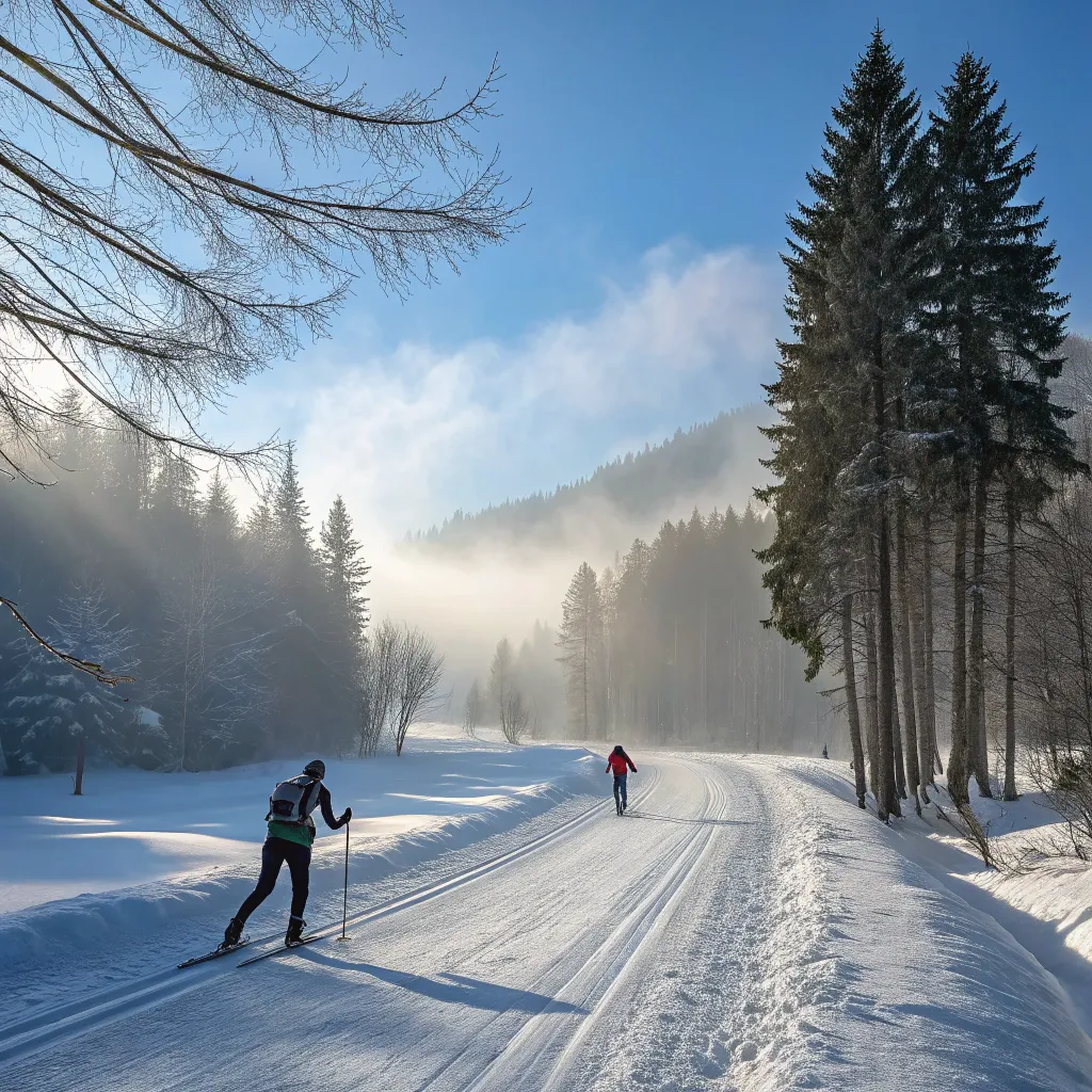 Advanced Cross-Country Skiing Course Image